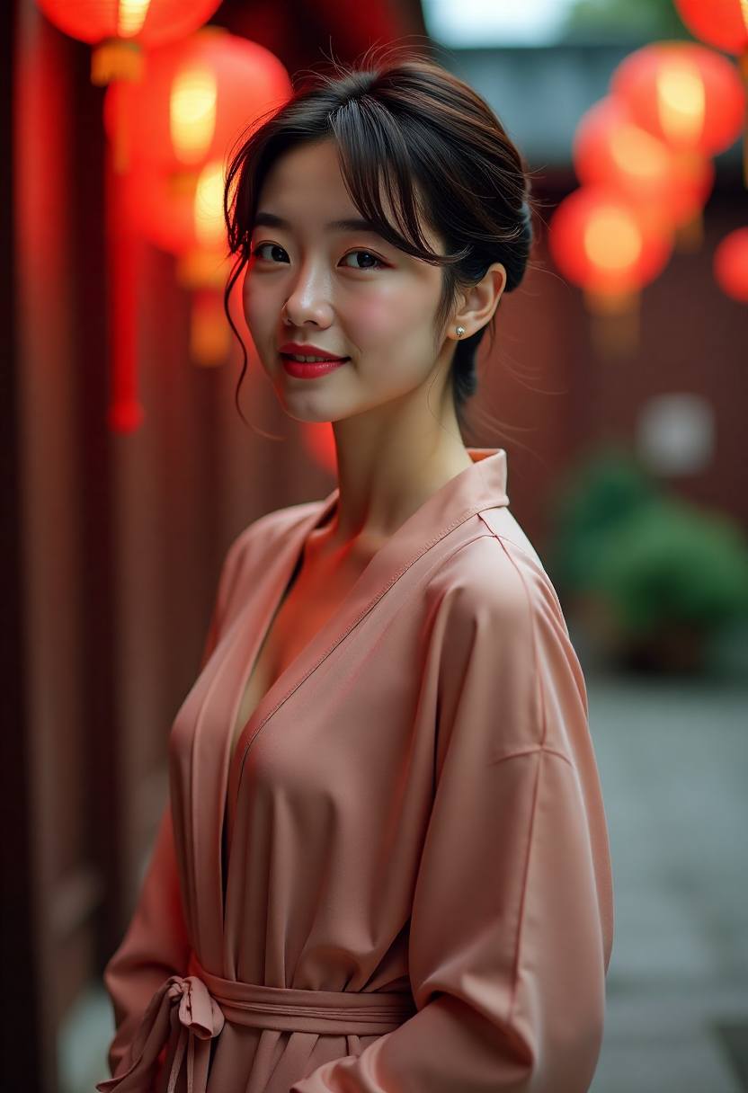 窄巷灯
